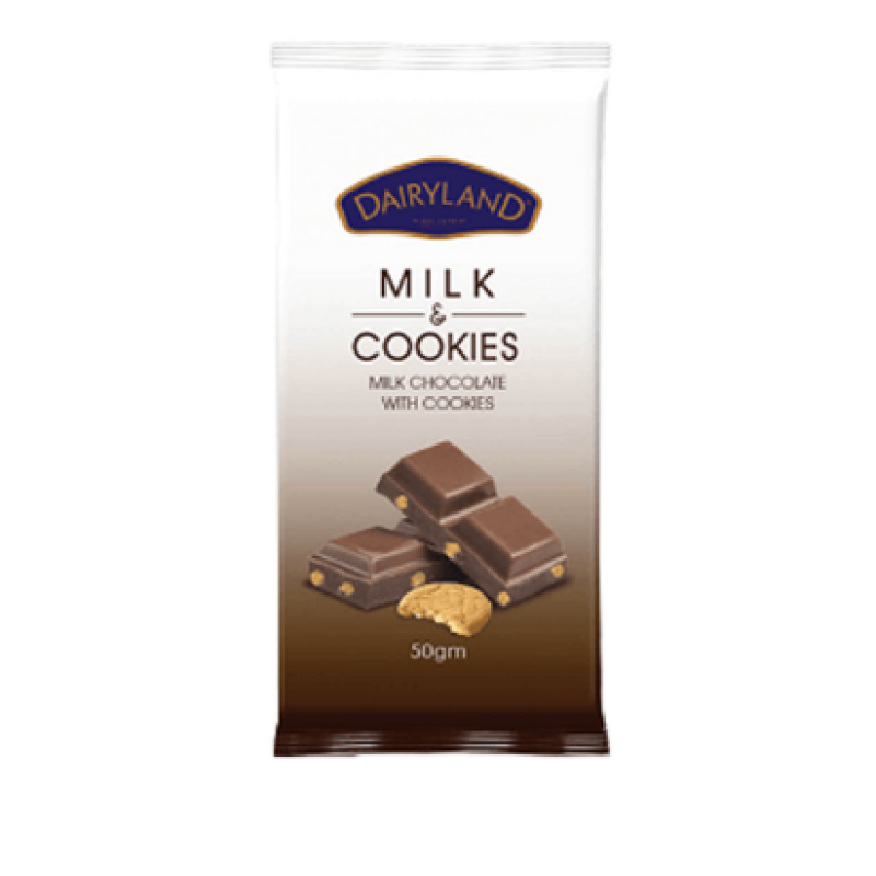 Dairyland Milk And Cookies Chocolate 40g