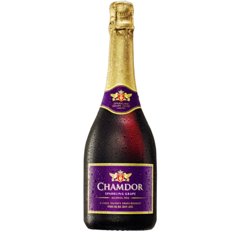 Chamdor Sparkling Red Grape Juice 750ml  Chamdor Sparkling Red Grape Juice 750ml