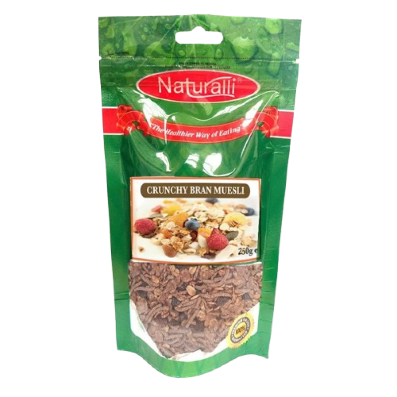 Naturalli Crunchy Bran Muesli 500g Naturalli Crunchy Bran Muesli 500g