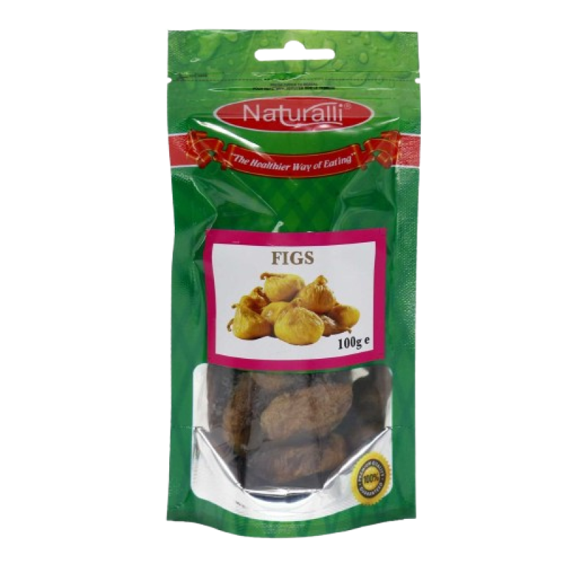 Naturalli Dried Figs 100g Naturalli Dried Figs 100g