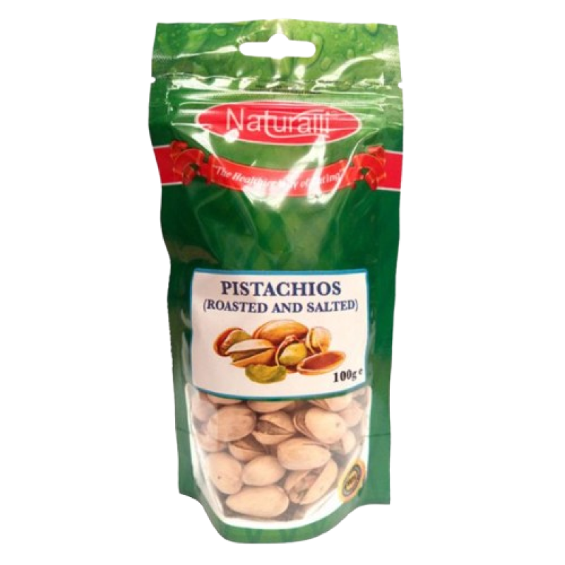Naturalli Pistachios Roasted & Salted 100g Naturalli Pistachios Roasted & Salted 100g