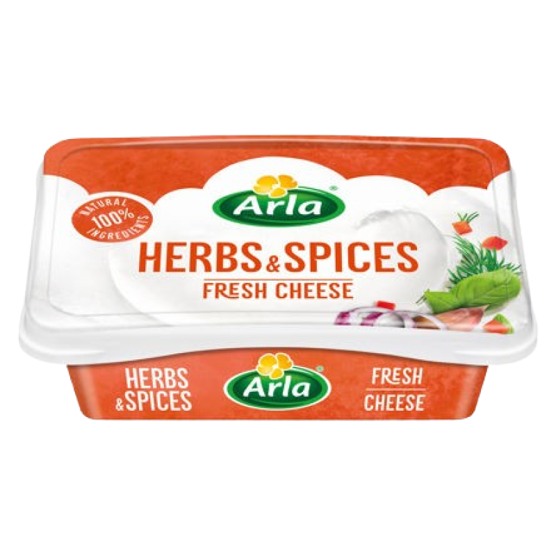 Arla Herbs & Spices Cream Cheese 200g