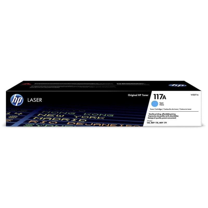 HP 117A W2071A Toner Cyan HP 117A W2071A Toner Cyan