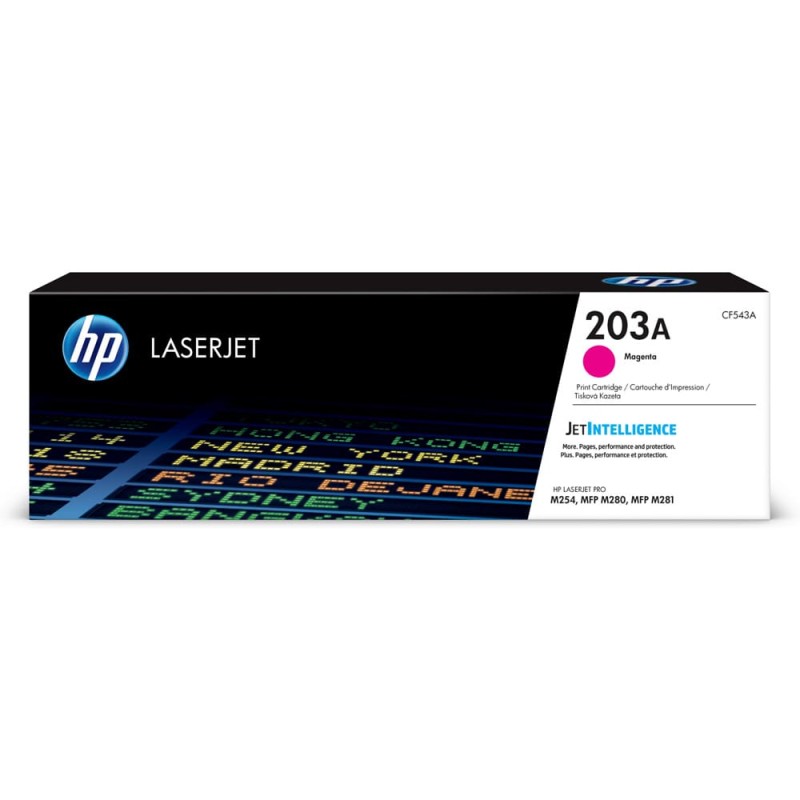 HP CF543A 203A Magenta Toner Cartridge HP CF543A 203A Magenta Toner Cartridge