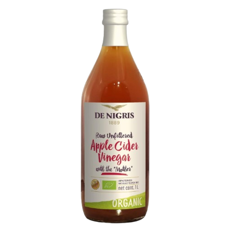 DE NIGRIS ORGANIC APPLE CIDER VINEGAR WITH MOTHER 1L