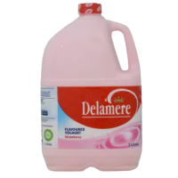 DELAMERE STRAWBERRY FLAVORED YOGHURT 3L