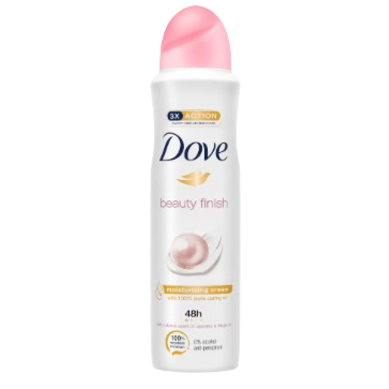 DOVE BEAUTY FINISH ANTIPERSPIRANT DEO SPRAY 150ML