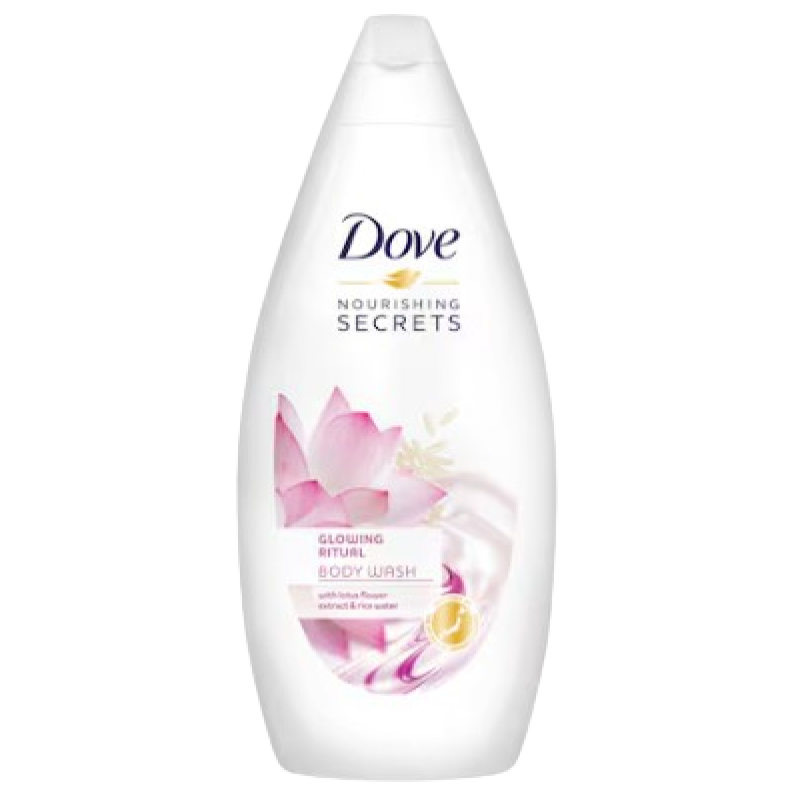 DOVE NOURISHING SECRETS GLOWING RITUAL BODY WASH 750ML