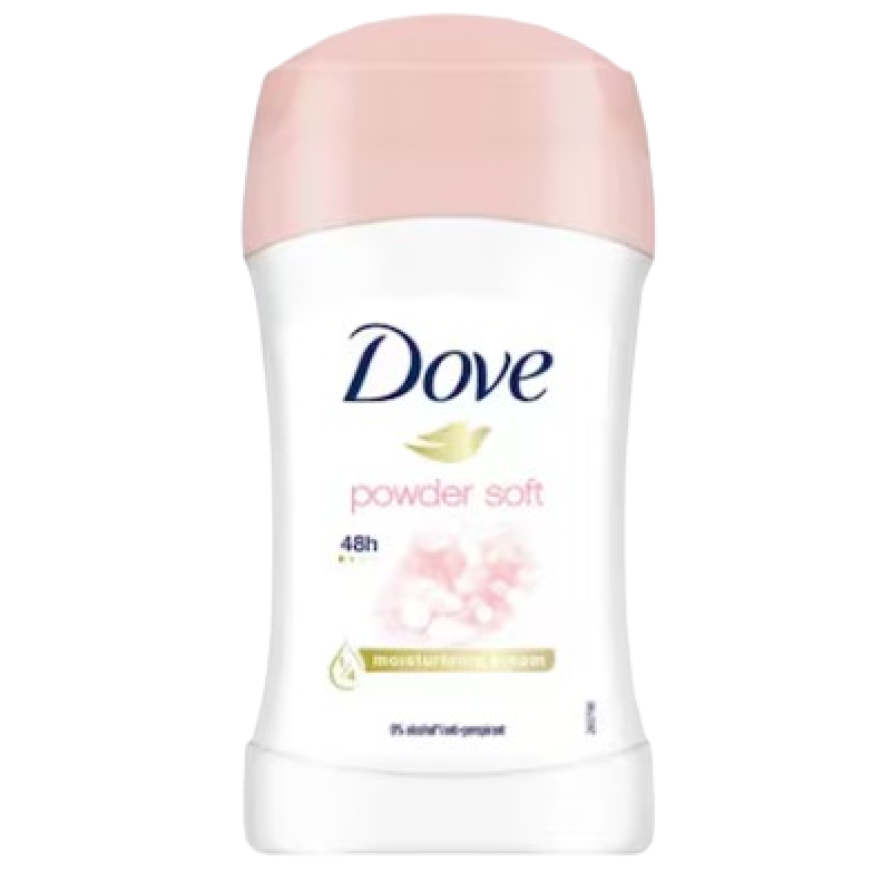 DOVE POWDER SOFT ANTIPERSPIRANT DEODORANT STICK 40ML