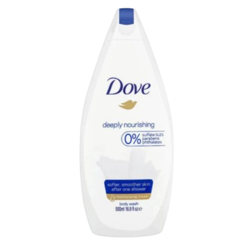 DOVE DEEPLY NOURISHING BODY WASH 500ML