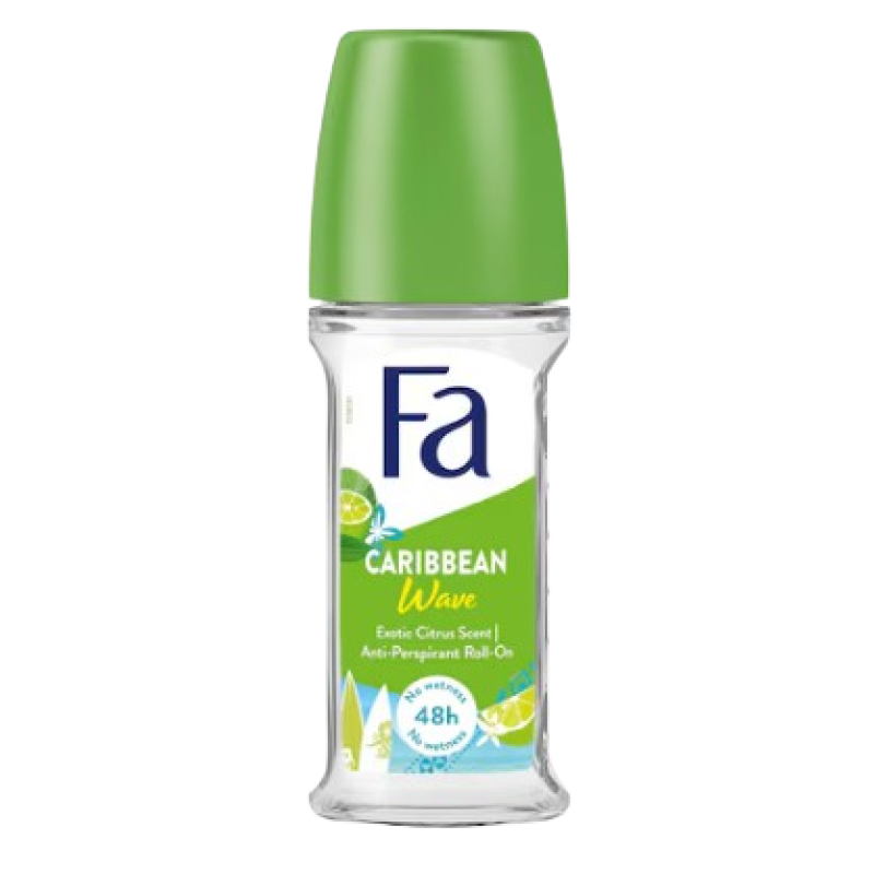 FA CARIBBEAN LEMON DEO ROLL ON 50ML