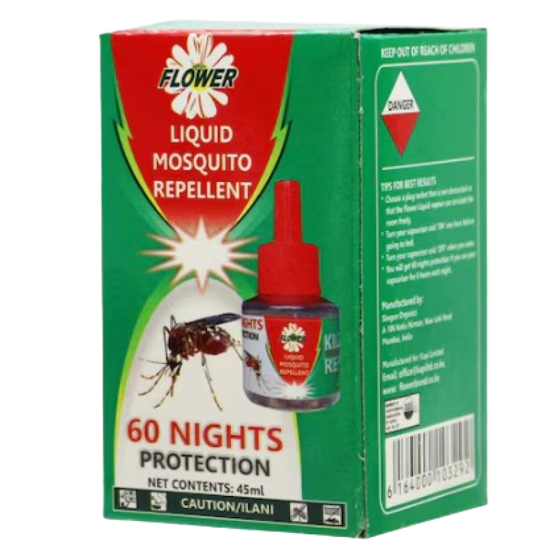 FLOWER LIQUID MOSQUITO REPELLENT 45ML 60 NIGHTS