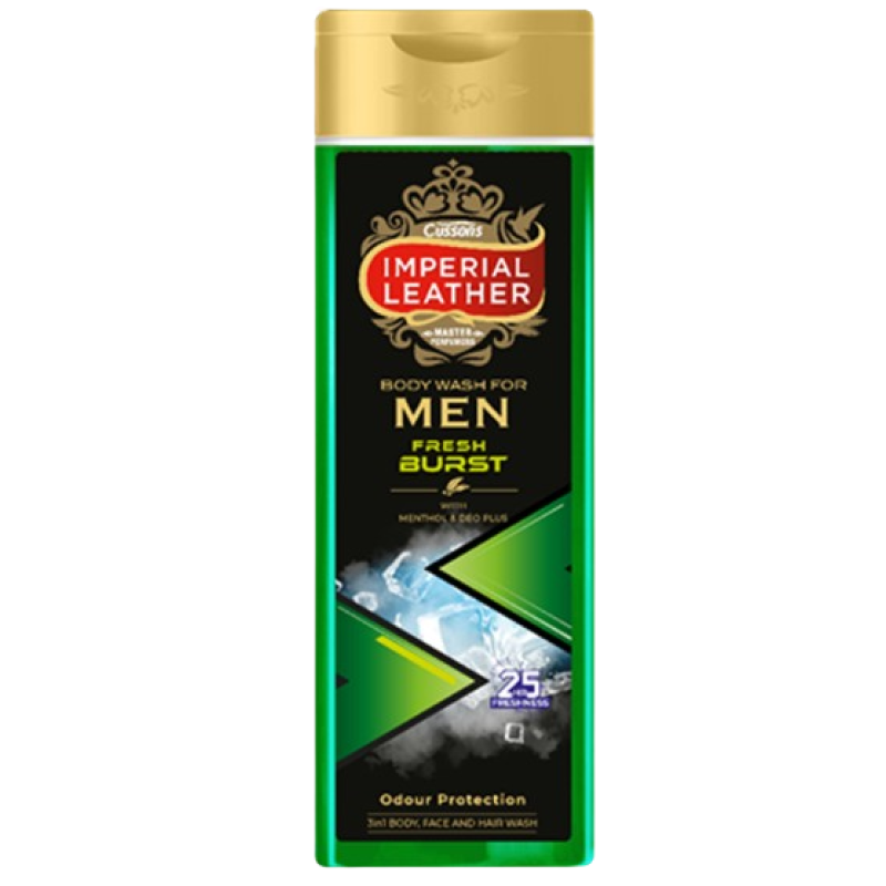 IMPERIAL LEATHER FRESH BURST BODY WASH FOR MEN 250ML IMPERIAL LEATHER FRESH BURST BODY WASH FOR MEN 250ML