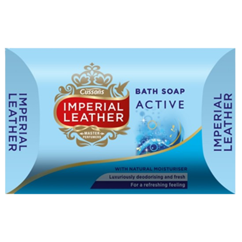 IMPERIAL LEATHER ACTIVE BATH SOAP 150G