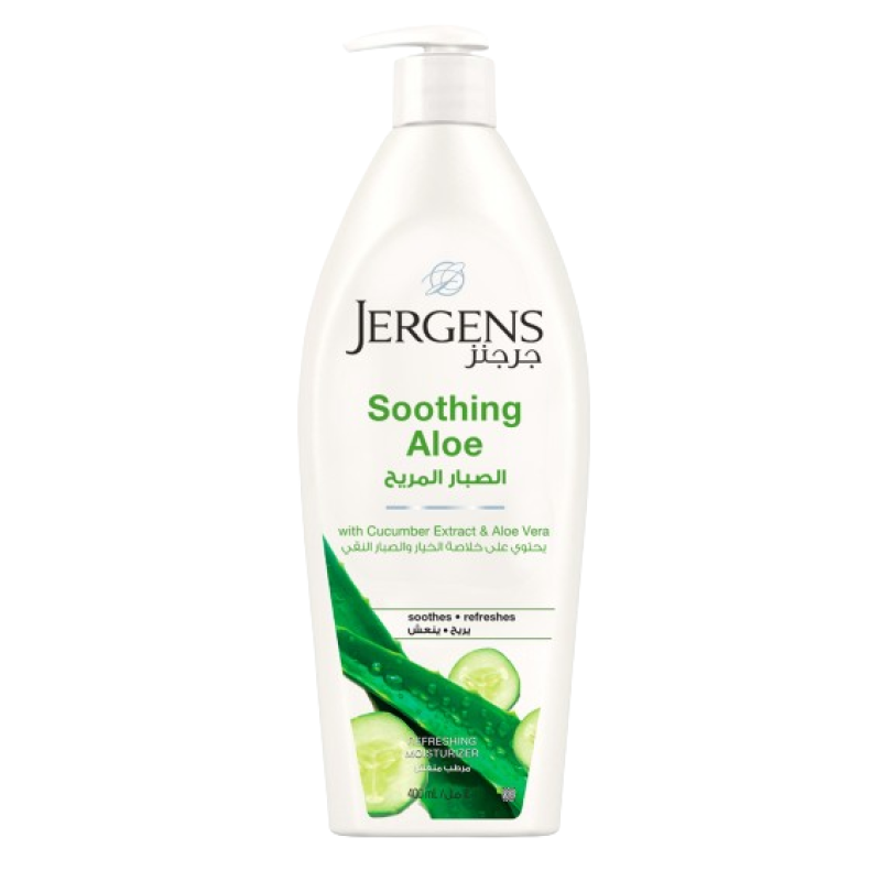 JERGENS SOOTHING ALOE VERA BODY LOTION 400ML