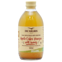 DE NIGRIS APPLE CIDER VINEGAR WITH HONEY 500ml