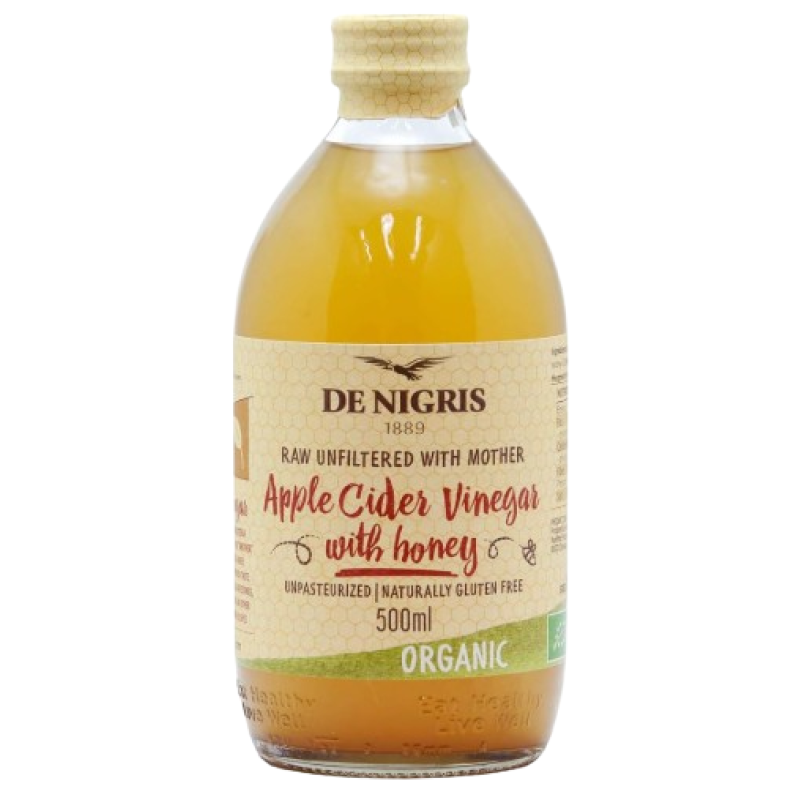 DE NIGRIS APPLE CIDER VINEGAR WITH HONEY 500ml