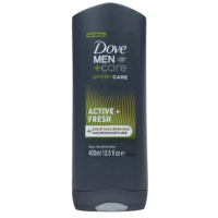 DOVE ACTIVE FRESH MEN CARE BODY WASH 400ML