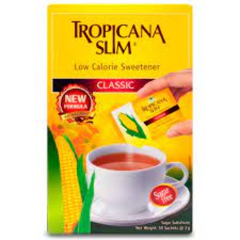 TROPICANA SLIM CLASSIC SWEETENER 50 SACHETS