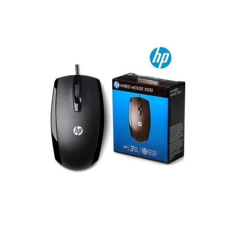 HP X500 OPTICAL WIRED USB MOUSE
