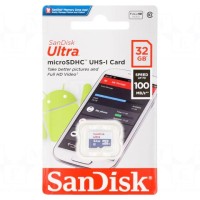 SanDisk Ultra MicroSD 32GB – 100MB/s High-Speed Memory Card