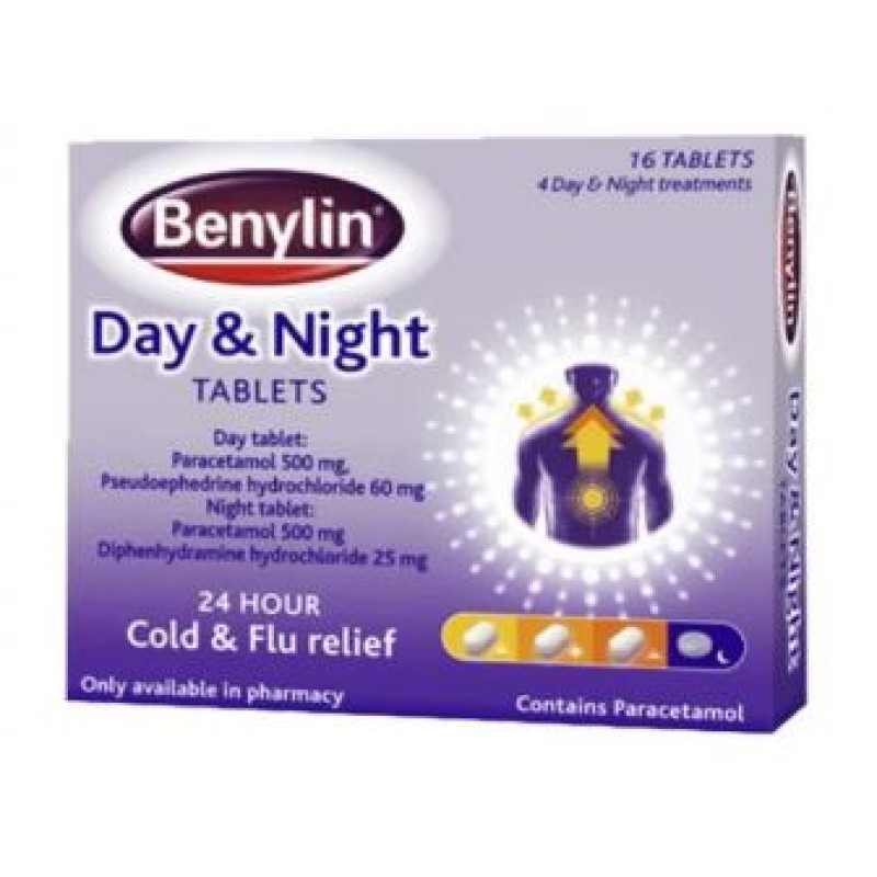 Benylin Cold & Flu Day & Night 16s