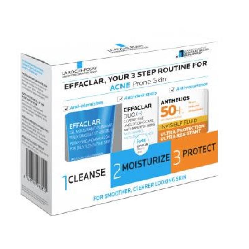 LA ROCHE-POSAY EFFACLAR ACNE ROUTINE KIT