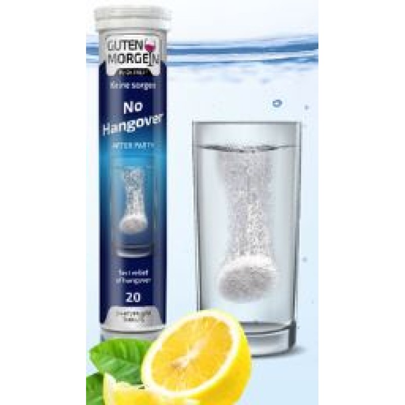 Swiss No Hangover Effervescent Tablets 20’s