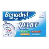 Benadryl allergy relief 24's