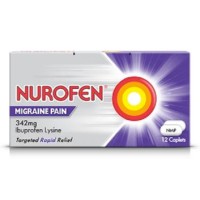 NUROFEN MIGRAINE PAIN 342MG 12S