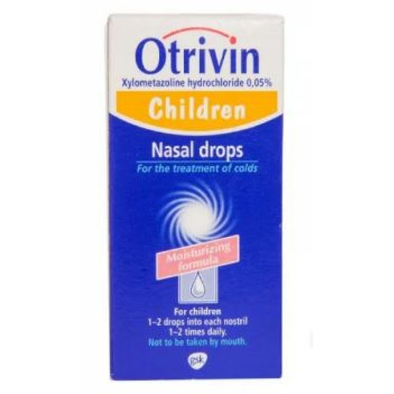 Otrivin children nasal drops 0.05% 10ml