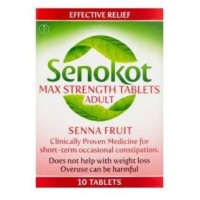 SENOKOT MAX STRENGTH TABS 10s