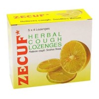 ZECUF HERBAL COUGH LOZENGES LEMON 20s