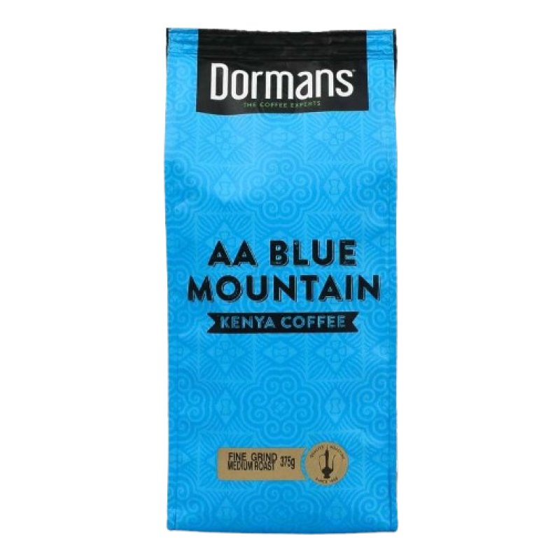 DORMANS AA BLUE MOUNTAIN MEDIUM ROAST FINE GRIND COFFEE 375G