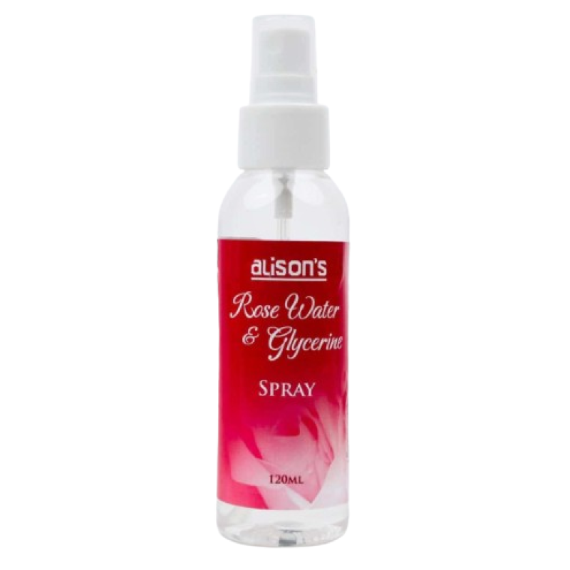 ALISON ROSE WATER SPRAY WITH GLYCERINE 120ML