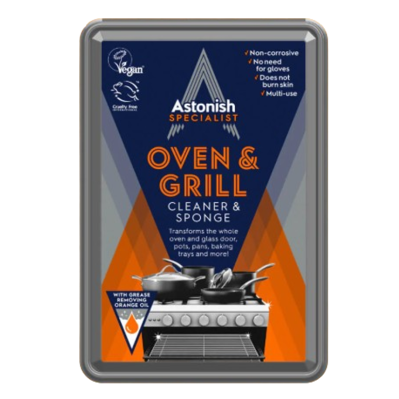 ASTONISH ANTI-BACTERIAL OVEN AND GRILL CLEANER 250G