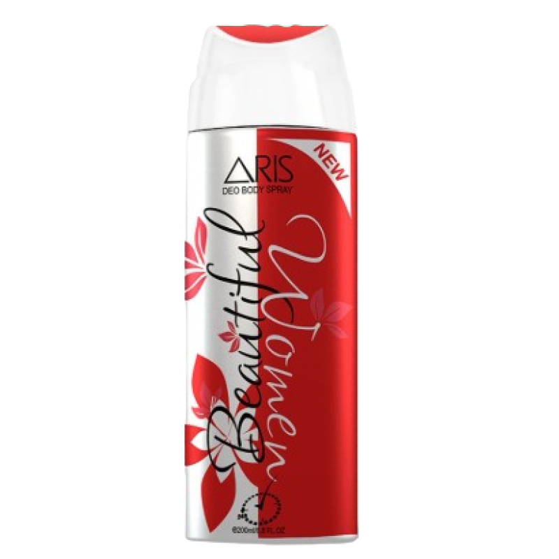 ARIS BEAUTIFUL WOMEN DEO BODY SPRAY 200ML