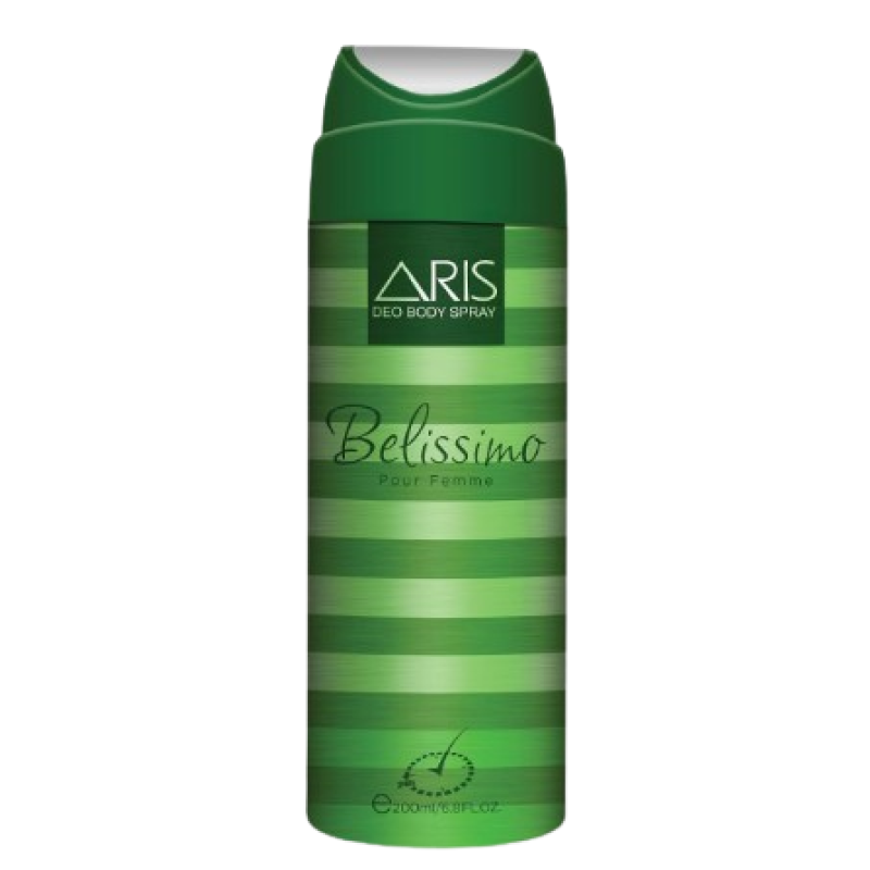 ARIS BELISSIMO DEODORANT WOMEN BODY SPRAY 200ML