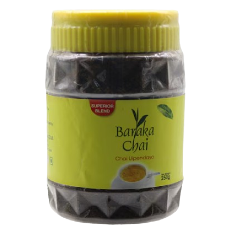 BARAKA CHAI PURE LOOSE TEA LEAVES JAR 500G