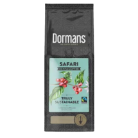 DORMANS SAFARI TRULY SUSTAINABLE MEDIUM ROAST FINE GRIND COFFEE 375G