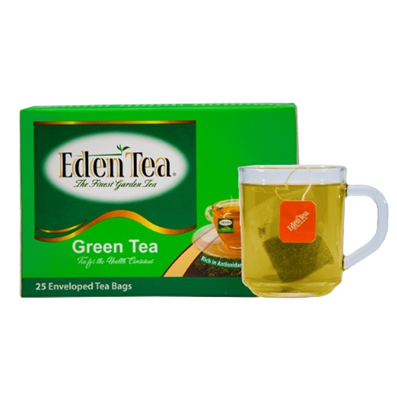 EDEN GREEN TEA BAGS 50G 