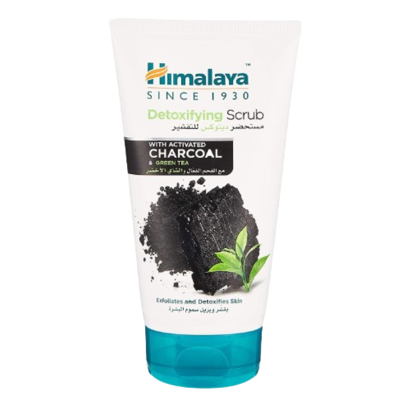 HIMALAYA DETOXIFYING SCRUB WITH CHARCOAL & GREEN TEA 75ML