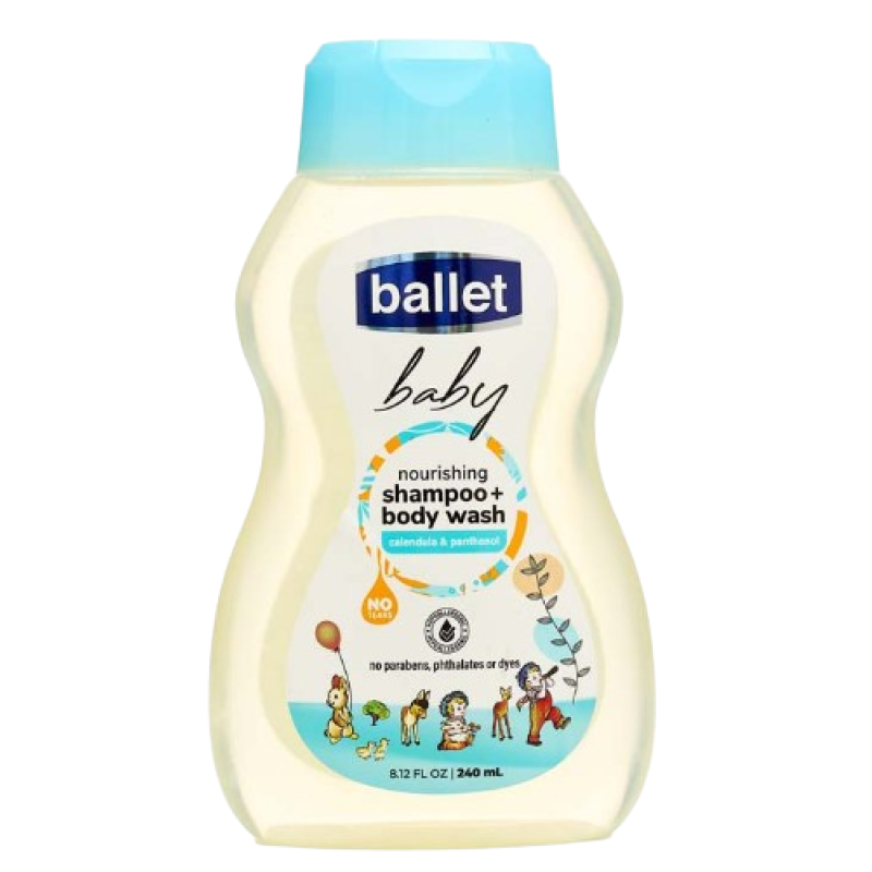 BALLET BABY WASH AND SHAMPOO 240ML