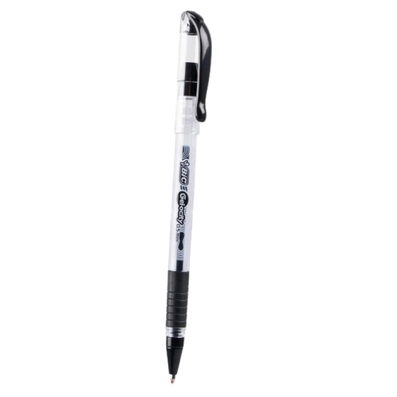 BIC GELOCITY STICK BLACK GEL PEN x2