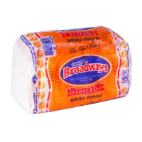 BROADWAYS WHITE BREAD 400G