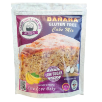 CAROLINE BANANA GLUTEN FREE CAKE MIX WITH CASSAVA FLOUR 350G