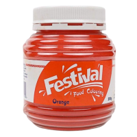 FESTIVAL ORANGE FOOD COLOURING 250G