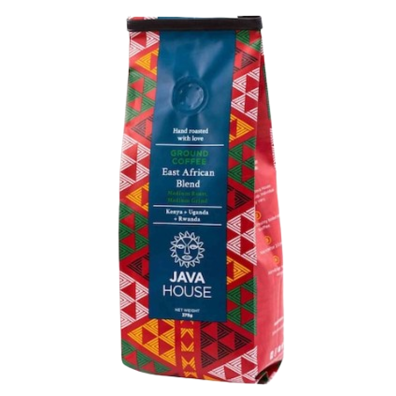 JAVA HOUSE MEDIUM ROAST, MEDIUM GRIND GROUND COFFEE 375G