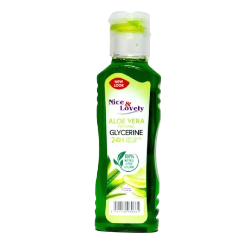 NICE & LOVELY ALOE VERA GLYCERINE 40ML