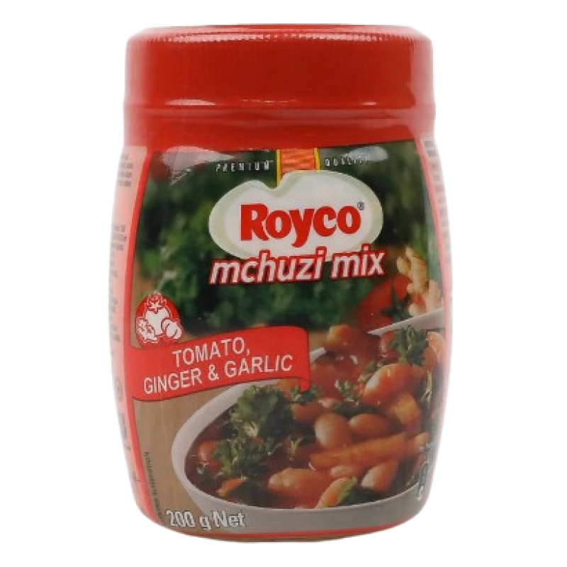 ROYCO MCHUZI MIX TOMATO,GINGER & GARLIC POWDER 200G